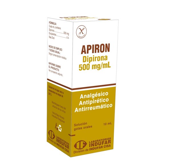 Apiron Dipirona 500 mg - Solucion Gotas 10 mL
